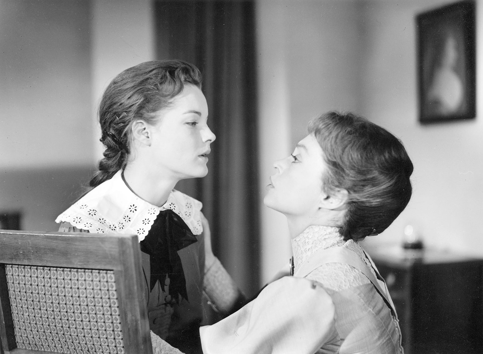 Werkfoto  MÄDCHEN IN UNIFORM (Romy Schneider, Lilli Palmer) Werkfoto MÄDCHEN IN UNIFORM (Romy Schneider, Lilli Palmer)