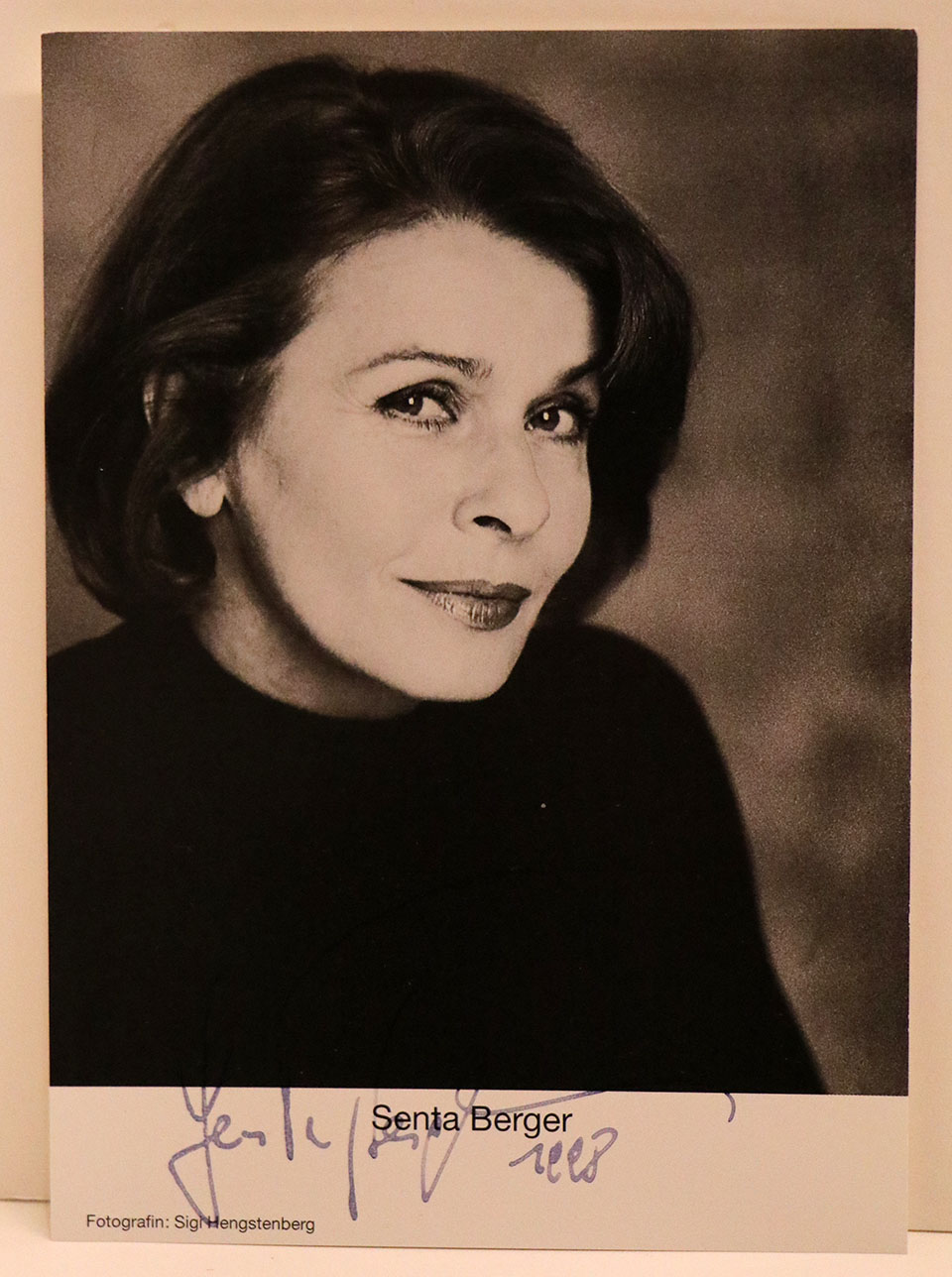 Autogramm Senta Berger (DFF) Autogramm Senta Berger (DFF)